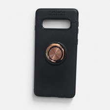 For Samsung Galaxy S10 Case Ring Holder Stand Magnetic Car Mount Black Rose Gold