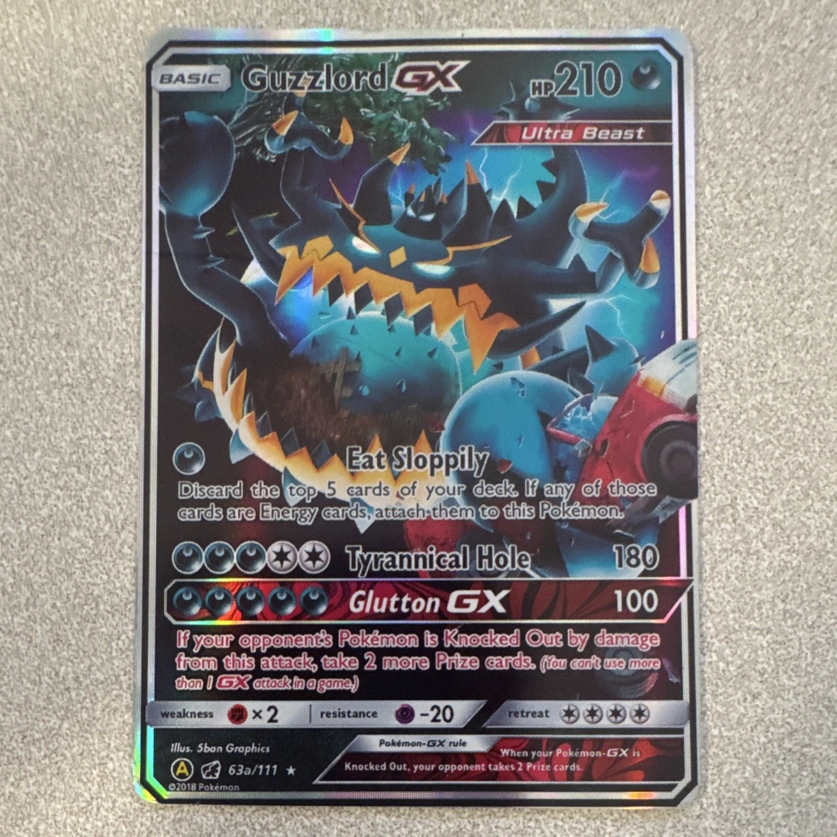 Guzzlord GX Pokémon TCG Cards for sale | eBay