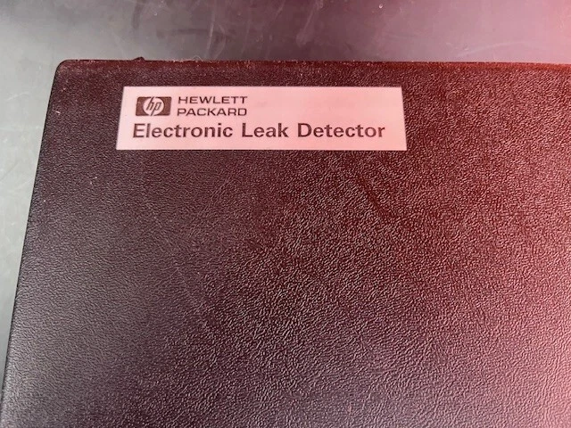 Detector electrónico de fugas HP Hewlett Packard 5182-9646 con estuche Foto 2 de 4