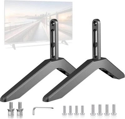 MARKENLOS Universal TV Ständer Beine 32-65 Zoll Fuß Fernseh Fuss Fernsehständer Höhenverst