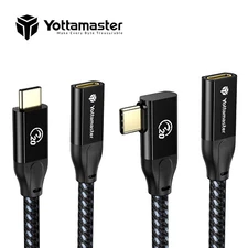 Yottamaster 20Gbps USB C to USBC Cable 100W Fast Charging Data Sync Video Output