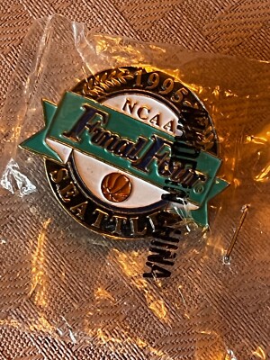 Vintage 1995 NCAA Final Four Seattle Mens Basketball Souvenir Pin UCLA, Arkansas