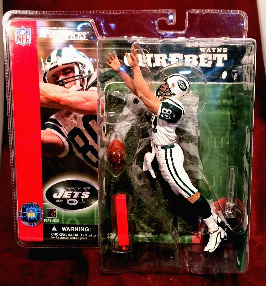 New York Jets Wayne Chrebet McFarlane NFL Series 2 | eBay