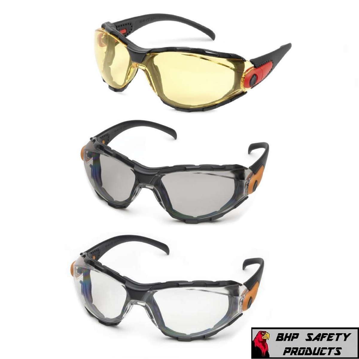 Anti Fog Elvex Lentes Safety Glasses ELVEX Open Dark Lenses /GG