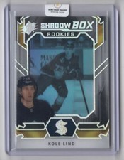 2021-22 Upper Deck SPX Shadow Box Rookies Kole Lind Rookie #SB-19 Seattle Kraken