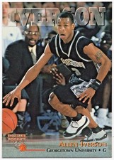 2ORG063 The Score Board Basketball Rookies #1 Allen Iverson Philadelphia 76ers