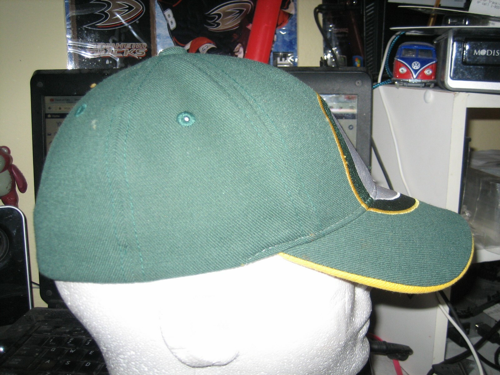 GREEN BAY PACKERS REEBOK BASEBALL HAT CAP YOUTH ONE SIZE NFL FOOTBALL