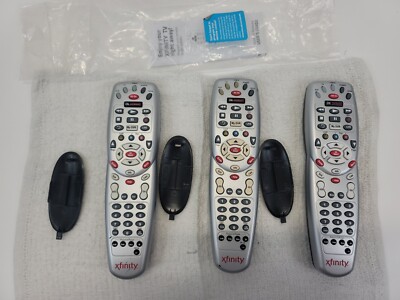 Xfinity Comcast Universal DCX Remote Control On Demand Tested Lot of 3