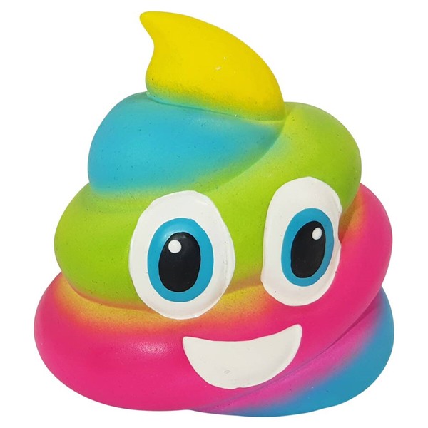 Nobby Hundespielzeug Rainbow Poop 11 Cm Mit Squeaker Aus Latex FüR Hunde-image