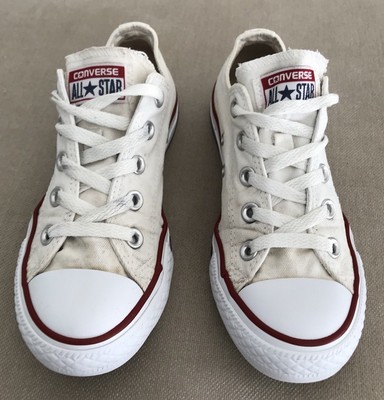 converse all star white canvas