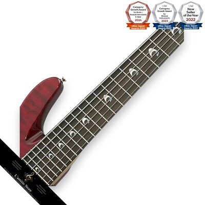 【希少】YAMAHA TRB 5PⅡ Yamaha TRB 5P with Piezo Bridge 1990s - Red | Reverb