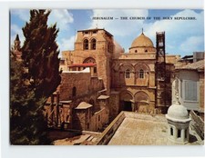 Postcard The Church of the Holy Sepulchre, Jerusalem, Israel