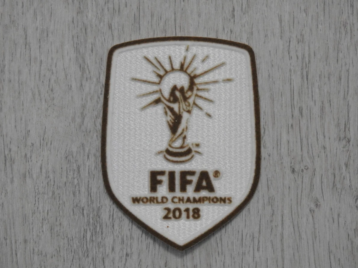 OFFICIAL FIFA WORLD CHAMPIONS 2018 PATCH FOR FRANCE FFF 2018-2022 JERSEY