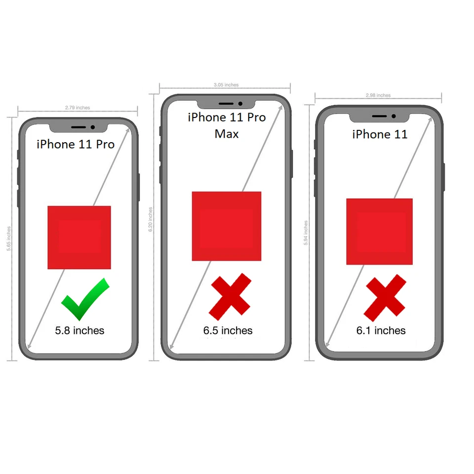 GOOSPERY Rich Diary 皮革钱包式保护壳 适用于 iPhone 11 Pro 5.8 状况完好 — 第 2/3 张图片