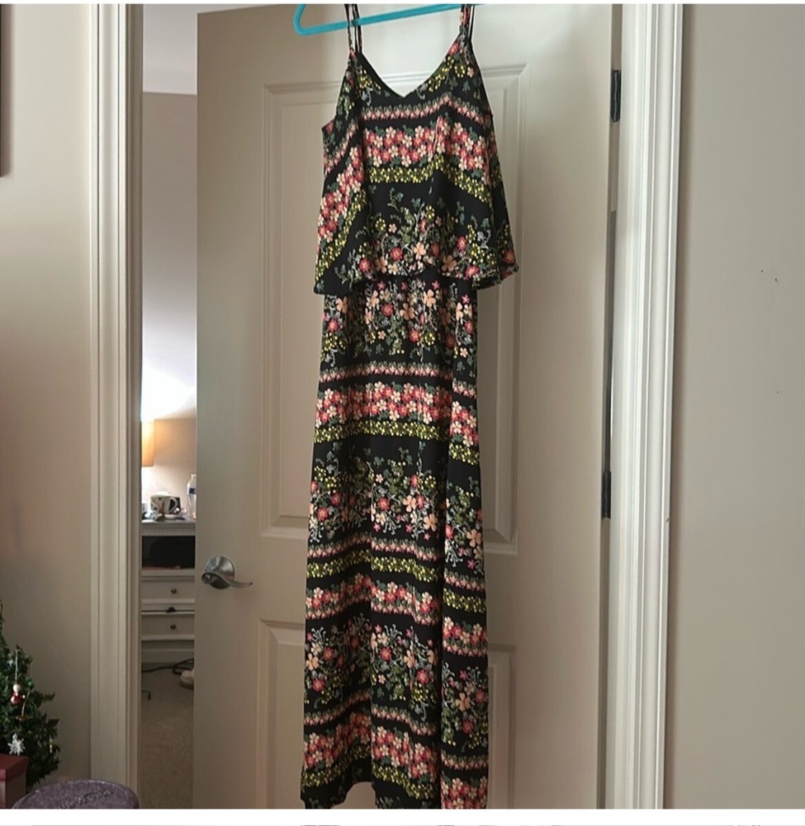 jack by bb dakota maxi dress NWT Jack BB Dakota Ekki Floral Boho Maxi Dress Green Blue