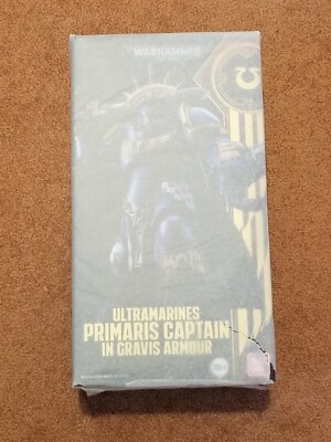 Bandai Space Marine Ultramarines Primaris Captain In Gravis Armor Warhammer 40k 