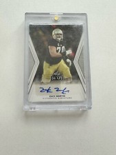 sighed zach martin rookie card