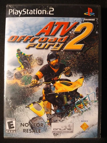 ATV Offroad Fury 2 (Sony PlayStation 2, 2002) Game TESTED & WORKING!