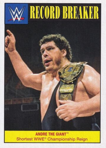 2016 Topps Heritage WWE Record Breakers #4 Andre The Giant