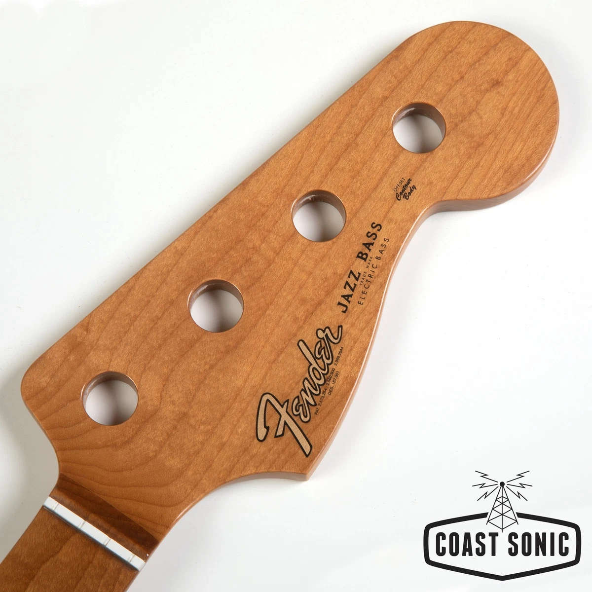 Jazz bass roasted maple neck deals
