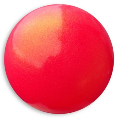 RSG WETTKAMPFBALL Gymnastikball PASTORELLI Glitter CORAL AB Senior 18 FIG neu