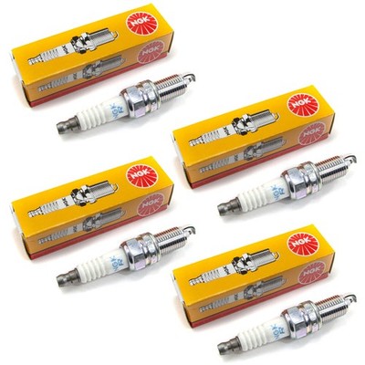 Zündkerze 4 Stück NGK ZKR7A-10 für Fiat 500 Doblo Punto Lancia Ypsilon Alfa Mito