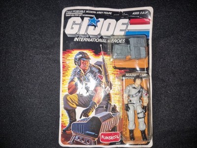 GI Joe / Funskool / Codename: Mainframe Computer Specialist / MOC / Bit damaged