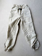 Fear of God ESSENTIALS Beige Solid Jogger Pants Elastic Waist Drawstring Boy