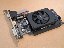 2GB Gigabyte nVidia GeForce GT710 DVI / HDMI / VGA GDDR5 PCI-e Graphics Card