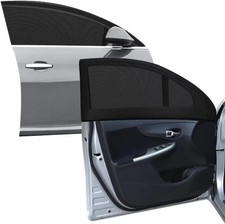 2pcs Front Window Sunshade, Breathable Mesh Wind Size: Front Window Up to 40