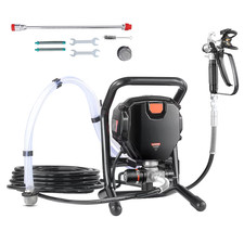 VEVOR Stand Airless Paint Sprayer 3000PSI 750W Efficient Electric Airless