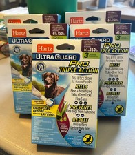 Hartz UltraGuard Pro w Aloe Flea Tick Drops  Dogs 61-150 lb   15 Doses New