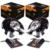 2X Achsschenkel Komplett Vorne FüR Audi A3 (8P) 2003-2012 Lager 3 Schrauben
