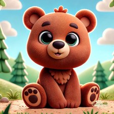 Sweet Sprouts Nursery Collection-Bear Cub- Artfully Designed for Little Dreamers