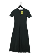 Uniqlo & Lemaire T-Shirt Midi Dress XS in Green
