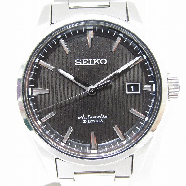 Seiko Presage 6R15-02M0 Men's Watch with Display Back in Good Working Condition