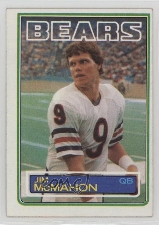 1983 Topps Jim McMahon #33 1ro6