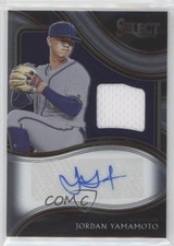 2021 Panini Select Signature Materials 26/299 Jordan Yamamoto #SM-JY Auto 1u6