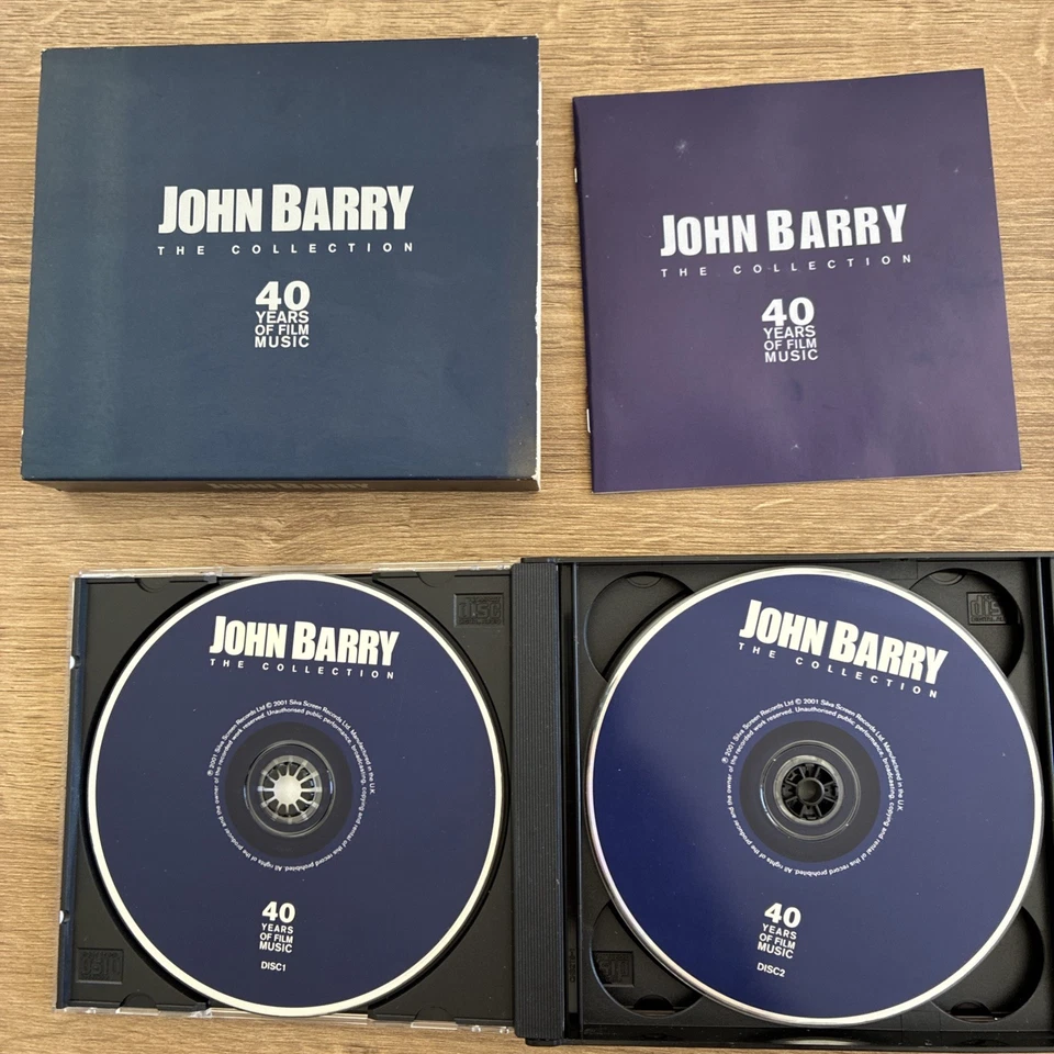 John Barry | The Collection - 40 Years Of Film Music | Best Of 4Cd | Bon État - Photo 2/4