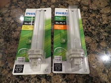 NEW Philips EnergySaver 26W PL-C 4-Pin Soft White 2700K 3500K CFL Bulbs