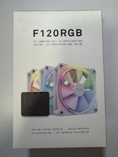 NZXT F120 RGB Triple Fan Controller Set 120mm White