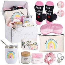 12 Pieces Grandma Gifts Box,Christmas Gifts for Grandma from Style--1