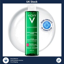 Vichy Normaderm 200ml Exfoliating Toner - Unclogs Pores & Smoothens Complexion