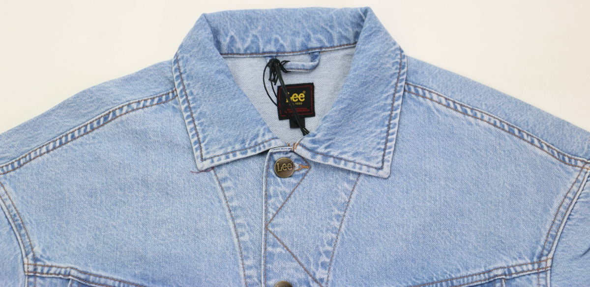 Lee Men's Denim Rider Jacket Loose Fit Trucker Sizes S M L XL