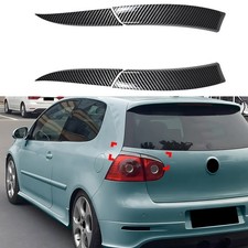 Scheinwerferblenden Böser Blick Carbon Optik Für VW Golf MK5 2005-2009 Blenden