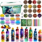 Witch Spell Jar Kits,Witchcraft Supplies 145 PCS, Witchcraft Starter Kit Include