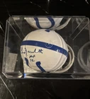 Gino Marchetti Signed Colts Mini Helmet HOF 72 JSA Cert Comes With Case
