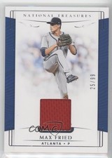 2019 Panini National Treasures 25/99 Max Fried #170 0c6