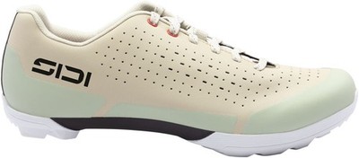 Sidi Asper Laces Gravel Shoes Men's Sand 44 - Durable Microfiber Upper, Natural