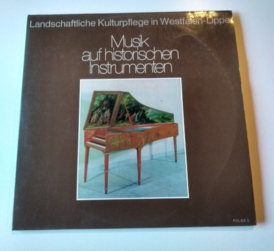 Johann Sebastian Bach Musik auf historischen Instrumenten Schallplatte 2St 1975
